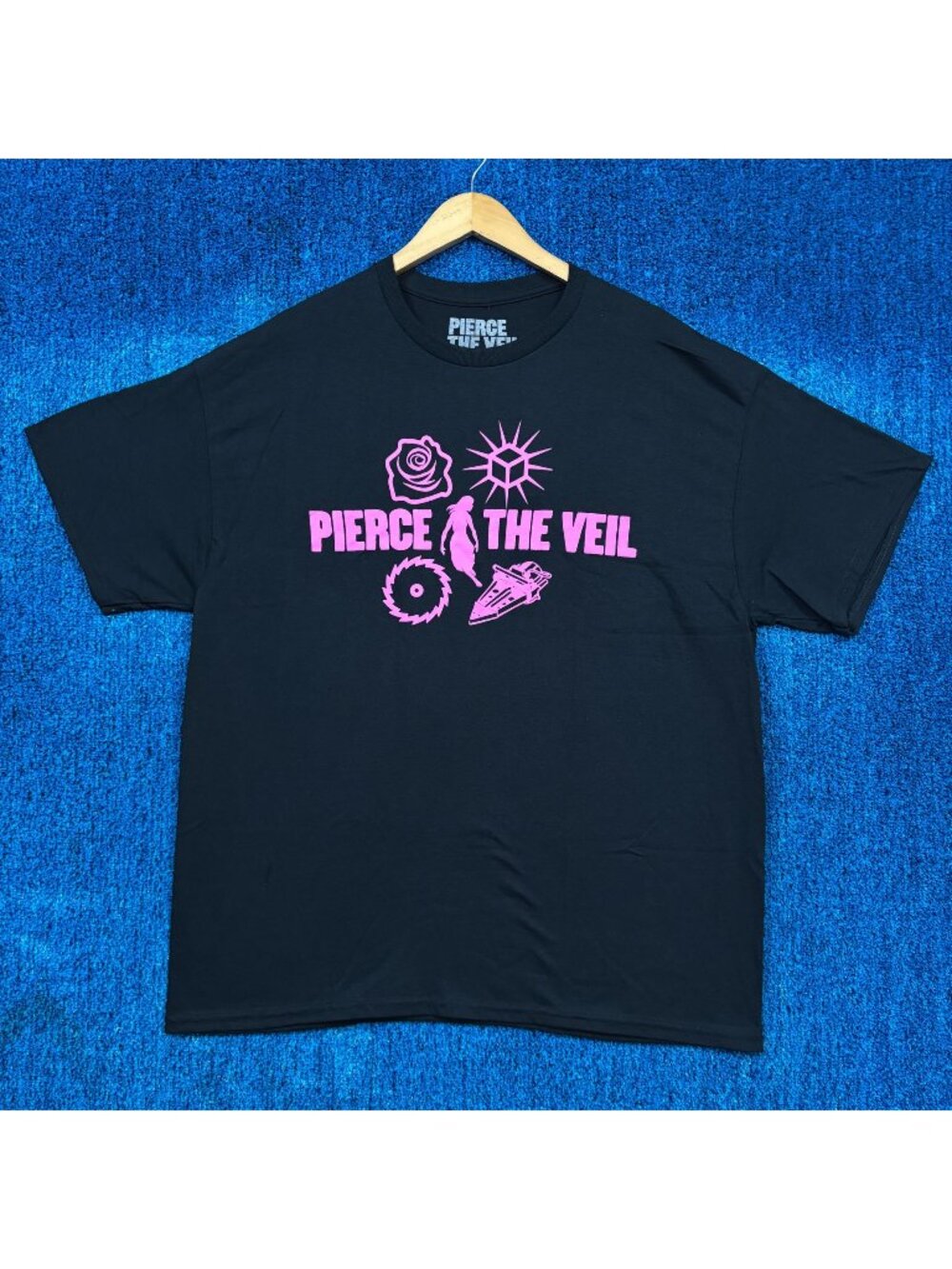 Pierce the Veil I Cant Hear You World Tour Pop Punk Tee XL